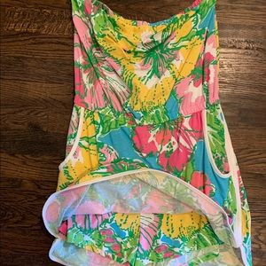 Lilly Pulitzer playsuit romper with skirt